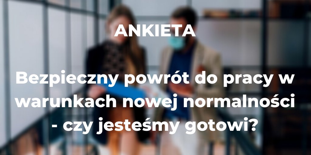 Zapraszamy do wypełnienia ankiety:
forms.gle/CP7ykqUqEeRoVm…

#SB2W #COVID19 #bezpiecznypowrótdopracy 
<a href="/Randstad/">Randstad</a> <a href="/AdeccoGroup/">The Adecco Group</a> <a href="/ManpowerGroup/">ManpowerGroup</a>