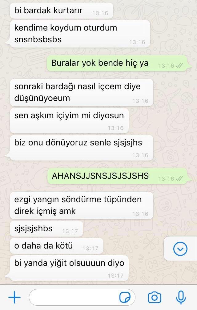 Diyorum ki bu votka. Votka sek içilmez sjdjdnhshssb