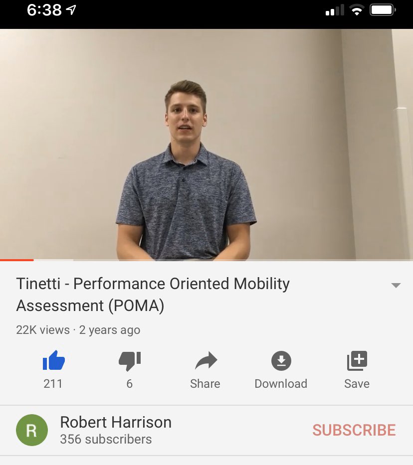 DPT_Rob's tweet image. Two years ago I made a PT related video for a school project. I have students message me about it from time to time. Watch out @PtFamous!

youtu.be/oacjlnRoBQE