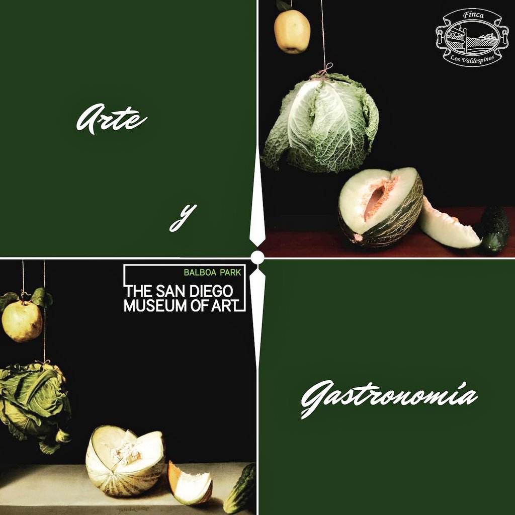 𝗕𝗼𝗱𝗲𝗴𝗼𝗻𝗲𝘀 desde Valdespinos.
#arteygastronomia tambien durante #covid. Haciendo homenaje al 𝗽𝗶𝗻𝘁𝗼𝗿 𝗧𝗼𝗹𝗲𝗱𝗮𝗻𝗼 • Juan Sánchez Cotán • Bodegón: «membrillo, repollo, melón y pepino» @sandiegomuseumofart #Toledo