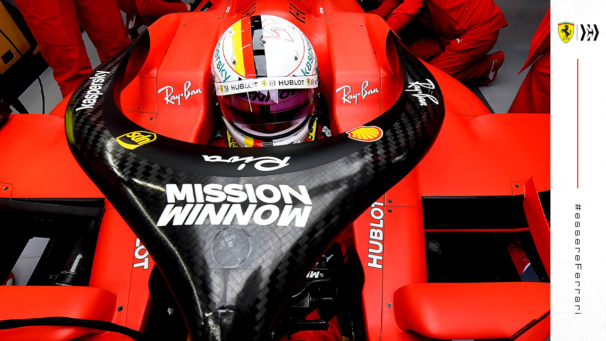 ScuderiaFerrari's tweet photo. T-2 months until we go again 💪

#essereFerrari 🔴 #Seb5 https://t.co/Qgib0HFkuQ