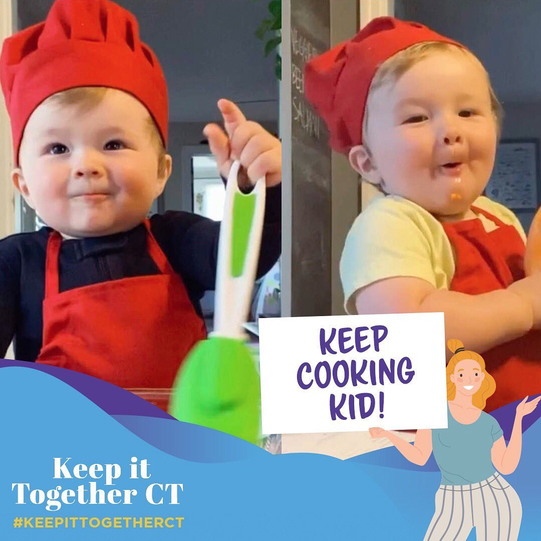 togetherCT's tweet photo. We have all been captivated and entertained by rising star @kobe_eats He just brings a smile to your face 😀 

#keepittogetherct with stories or images of ways YOU are keeping it together. 

#connecticut #kobe_yn #covid #cookingvideos #cooking #keepgoing https://t.co/KohrNfvzHg