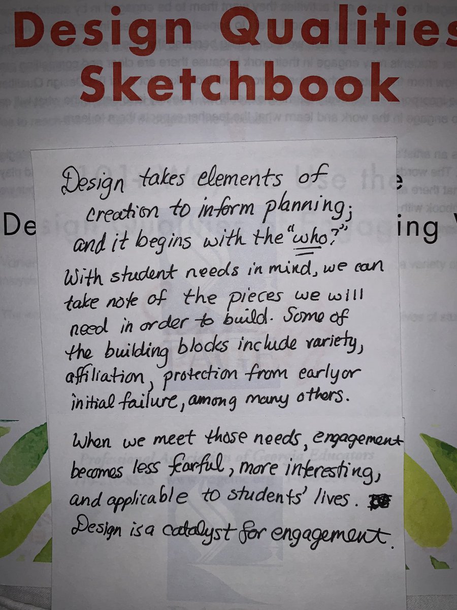 khchafin's tweet photo. Design takes elements of creation to inform planning; and it begins with the, “who”...
#PAGEEA https://t.co/dqEWyCw36Q