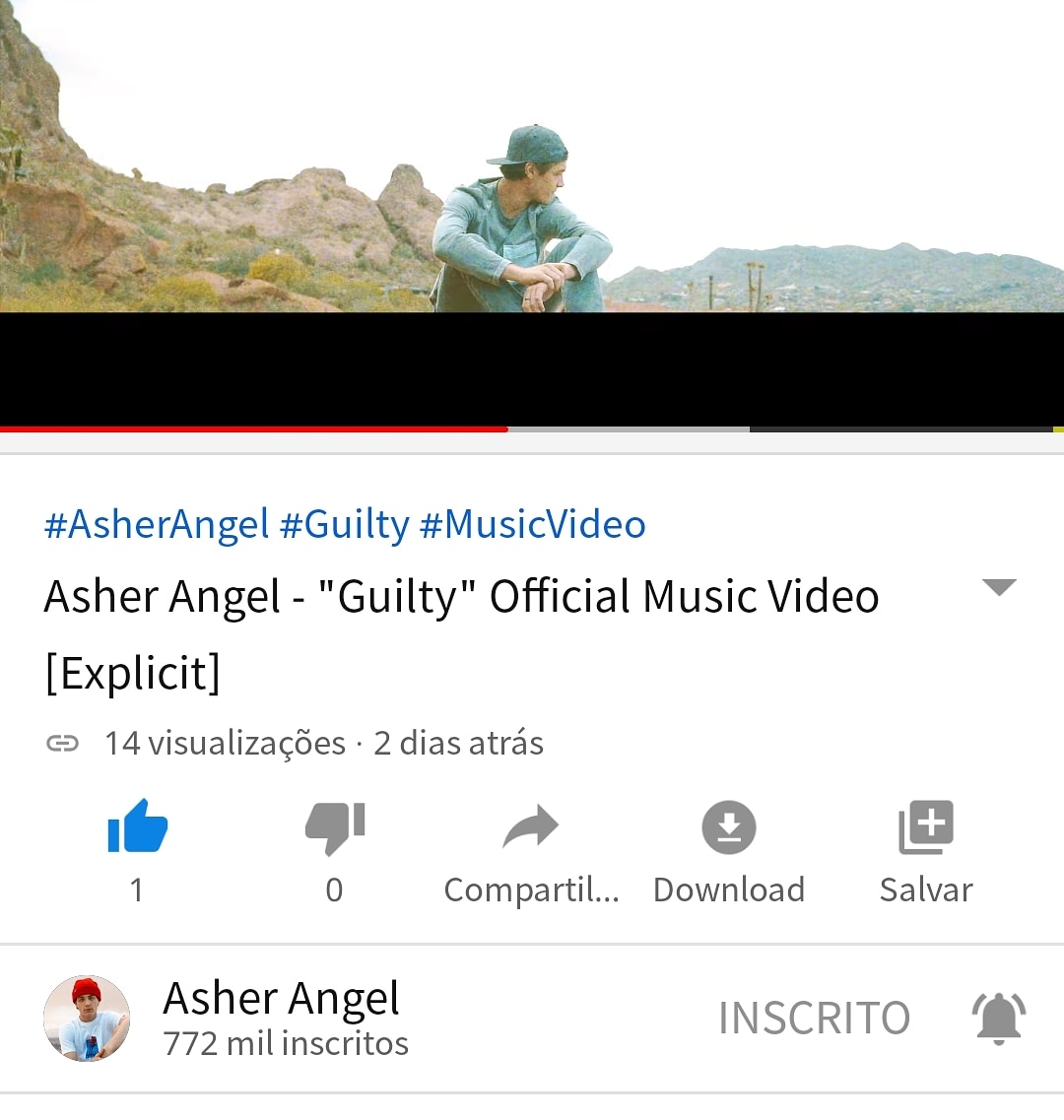 Myloveasher2's tweet photo. GO STREAM #Guiltyvideo #doyoufeelguilty https://t.co/zM7H9QjB51