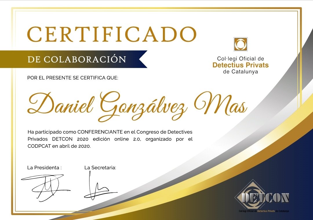 SrDanigmas's tweet photo. Una experiencia enigmática, camaleónica y detectiveca #detcon2020 🕶️+💙
#detcon #investigación #detectives #congreso @life4n6 @codpcat @oscarqyd @MujeresDetctivs @mercedetectiu @APDPE @alexmsalazar @JimmieMesis @philjjassociate @HakuDetectives @ANSWERDETECTIVE https://t.co/dfw4KTYbc2