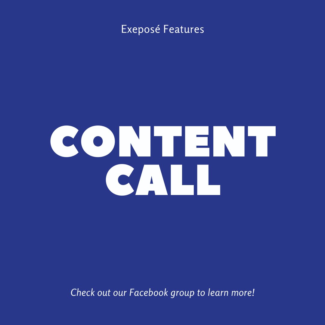 ExeposeFeatures's tweet image. Hey everyone! Our latest content call is live on our Facebook group. You can check it out here: m.facebook.com/groups/exepose… 💻💙