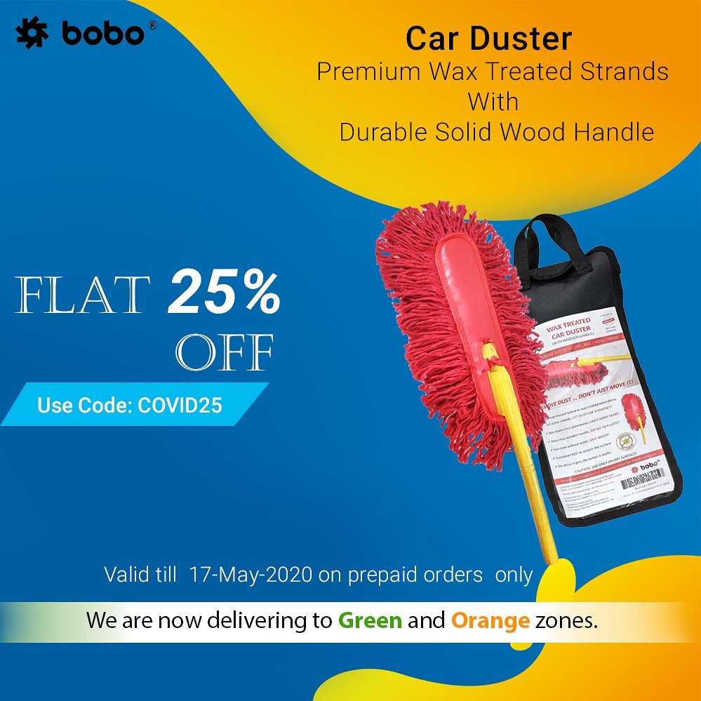 bobogears's tweet photo. BOBO Car duster -Premium Wax Treated Strands with Durable solid Wood Handle -includes storage cover
Available on https://t.co/MOvuWqoNBy
#Car #caraccessories #carmounts #carseatcover #carlifestyle #carlover #carsofinstagram #duster #cardust #carduster #carshowrooms #carcare https://t.co/OKF0W35tN5