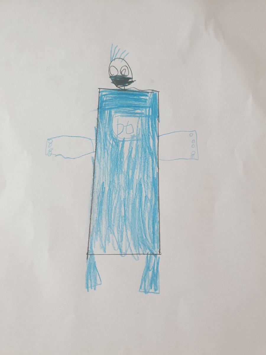 claude63's tweet image. Ted enjoyed creating a superhero with @OakNational this morning. #LearnWithOak #ONAY3ENG thank you @WoodchurchNews for all you are doing.