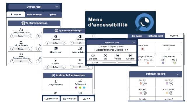 Adapte Mon Web accompagne les étudiants de l’Université Claude Bernard Lyon 1 durant la période des évaluations en ligne.
#accessibilité #numériquepourtous #handicap #dyslexie