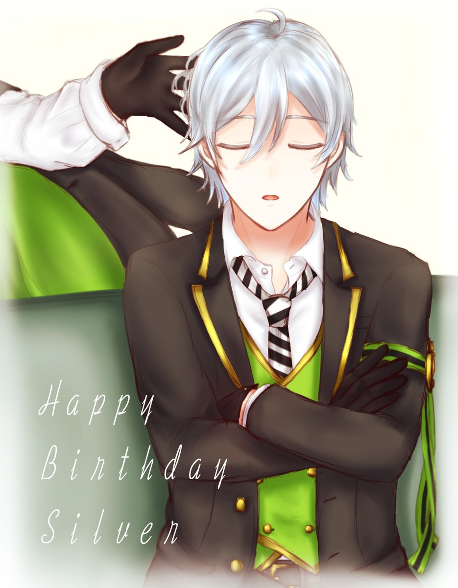 ツイステ シルバー誕生祭 シルバー生誕祭 ツイステファンアート 真のイラスト