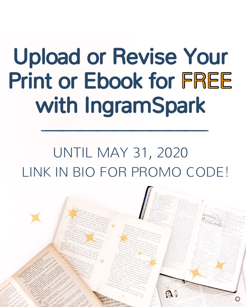 AUTHORS! Link: ingramspark.com/blog/ingramspa…