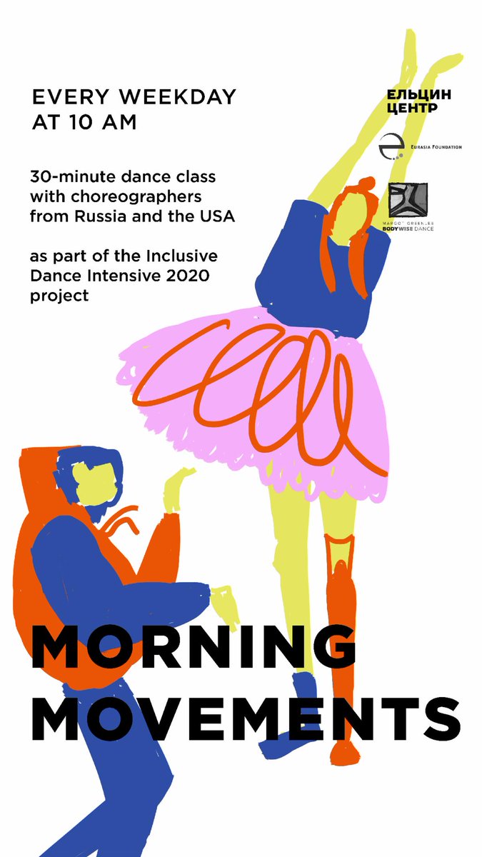 BodyWiseDance's tweet photo. FriYay celebration at 10 am ET . . . Join us for a free dance class designed for all ages and abilities, with guest choreographer Mariia Miakisheva!! https://t.co/ZgkvO6YKfp https://t.co/OVJbxoK7Eu