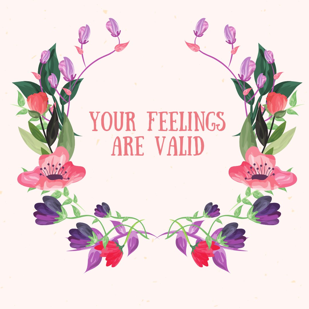chasingjadenh's tweet photo. Don't feel bad for feeling. It's important to remember your feelings are valid. Reach out and share those feelings with someone you trust. #mentalhealthawareness #mentalhealthmatters #positiveselftalk #feelings #endstigma #mentalhealth #helpstartsathome #nhnonprofit https://t.co/8pOsp7fi6M