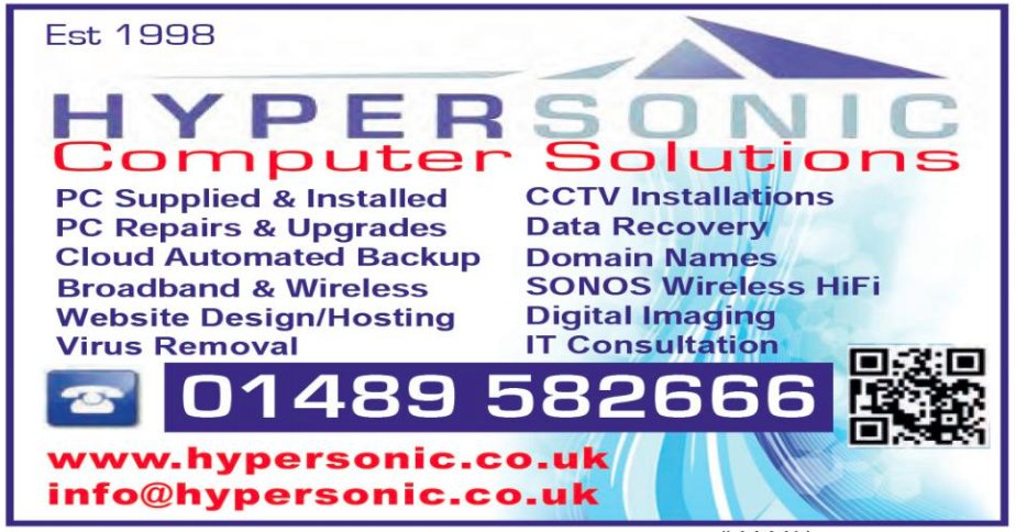 Loopmagazine1's tweet photo. Do you need assistance with your PC or Laptop? 🖥Hypersonic It Ltd are here to help, basedc in Warsash Hampshire 💻🖨👌
Give them a call on 01489 582666 💽
👇👇👇
👉https://t.co/cyhjjSmTZK https://t.co/JZkdmhKWTy