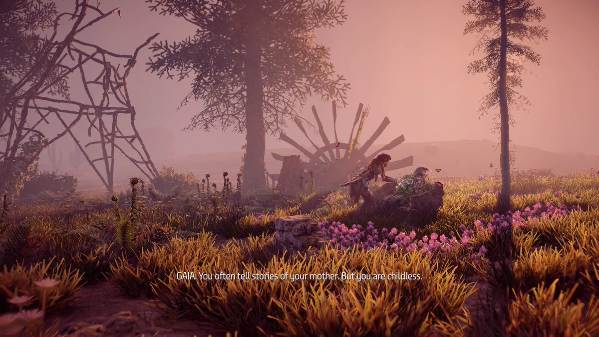 Hedians's tweet photo. Finally completing this game. Now I'm feeling empty #HorizonZeroDawn #PS4share https://t.co/x6LsPElJIm