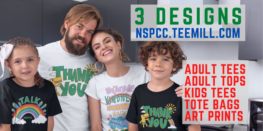 For some children and teenagers, life in lockdown is more difficult than ever. Our services have never been more needed and we've launched a new <a href="/Teemillstore/">Teemill</a> to give another choice in how to support the critical work of <a href="/NSPCC/">NSPCC</a> and #Childline. Thank you 🙏 nspcc.teemill.com