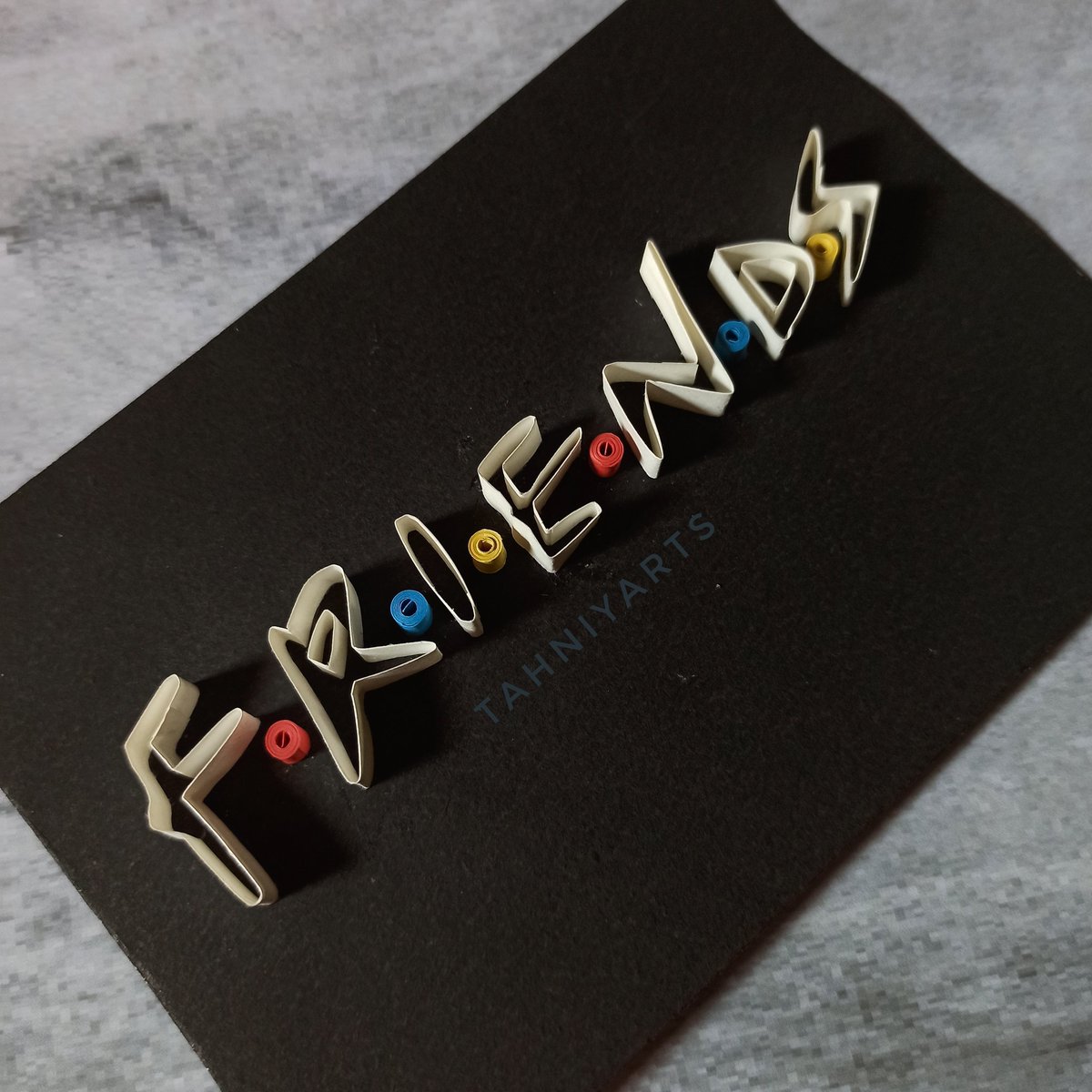Tahniyarts's tweet photo. #PulpkeyXYou #Pulpkey 
I believe making art takes us out of our chaotic schedule and fills one up with utmost serenity.
#ArtistOnTwitter #art #quilling
I'll be there for you. https://t.co/ShDYGkP3MY