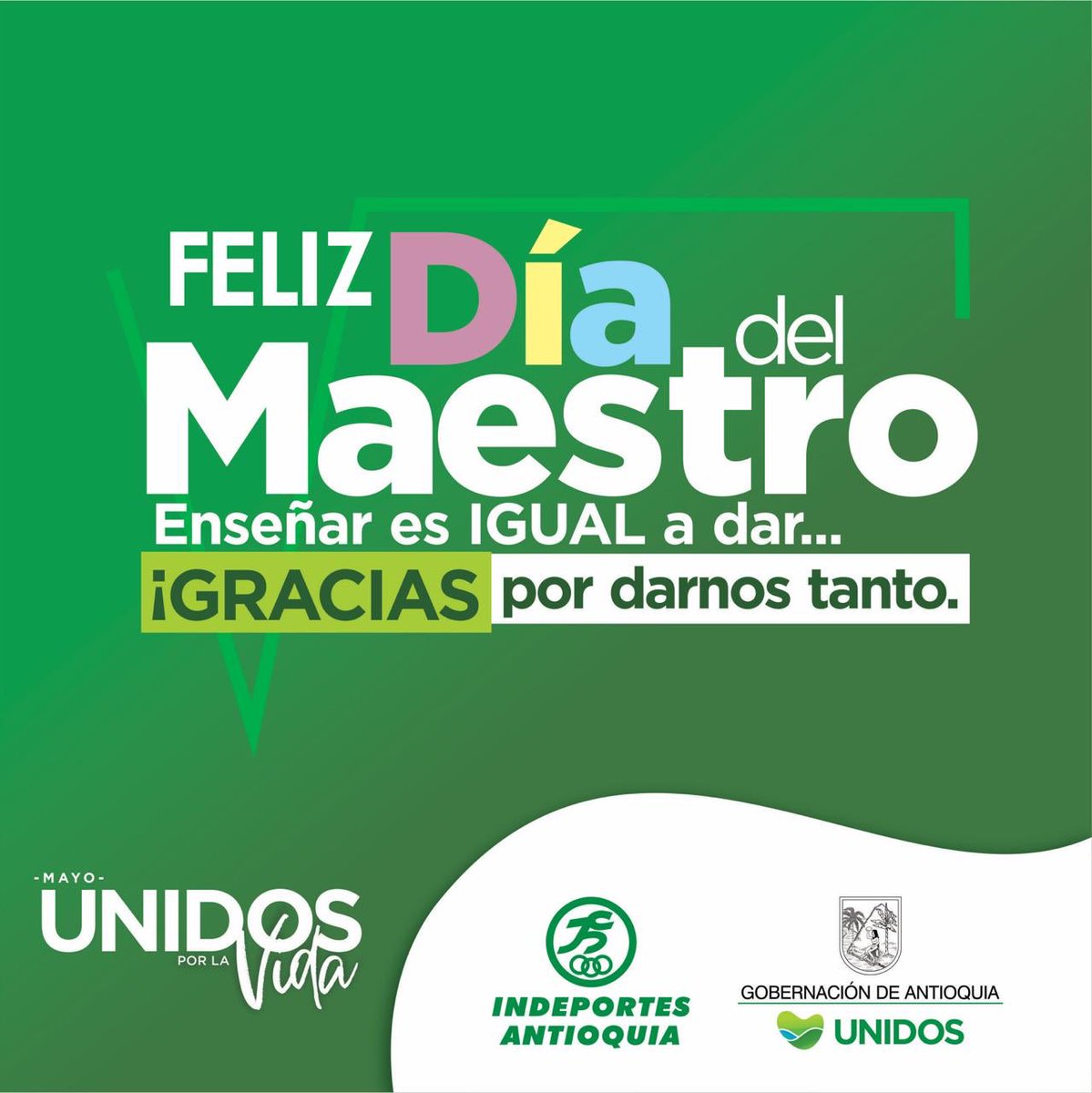 SergioRoldanG's tweet photo. Un día muy especial para mi, porque es esencialmente lo que he hecho toda mi vida, ¡¡maestriar parejo!! y lo que más me gusta hacer también.
Feliz día a todos los maestros y catedráticos. Reconocimiento absoluto a todos! Que sea un Feliz día del profe! https://t.co/dtVdgwuPeF