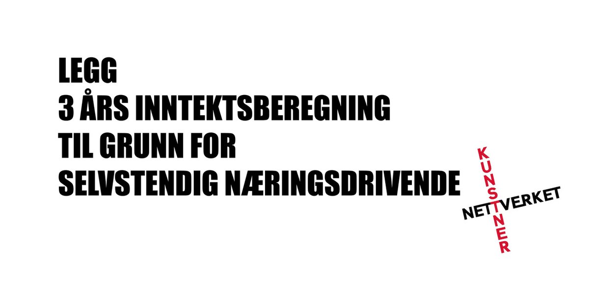 Vi krever at det legges tre års gjennomsnittsberegning til grunn for Navs kompensasjonsordning for selvstendig næringsdrivende. Beregningsgrunnlaget må tilpasses virkeligheten for alle de som har kombinasjonsinntekter som går i sykluser. #3årNAV <a href="/abidraja/">Abid Raja</a> <a href="/konservativ/">Torbjørn Røe Isaksen</a> <a href="/Kulturdep/">Kultur- og likestillingsdepartementet</a>