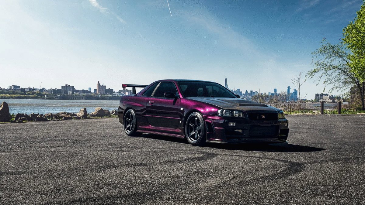 autoass's tweet photo. Nissan R34 GT-R in Midnight Purple https://t.co/VUHsHVkaLL