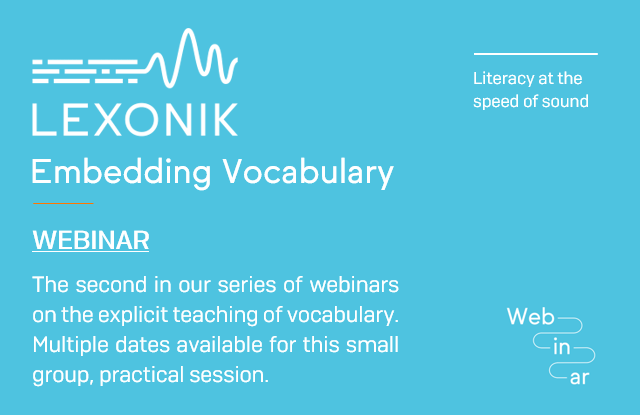 If you’ve attended our Explicit Teaching of Vocabulary webinar and would like some support in how to begin embedding it in your curriculum whole school, then join us in the next of our series “Embedding Vocabulary” #vocabulary #literacy #reading #CPD #teachertraining #curriculum
