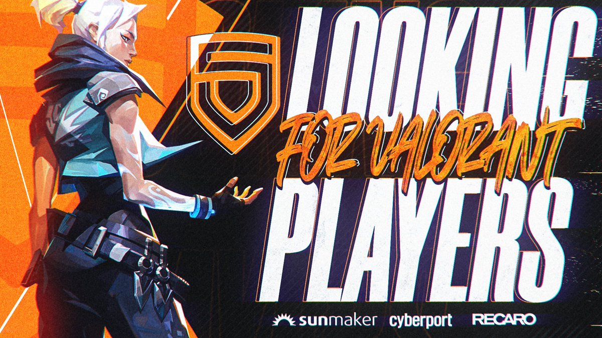 redesigned the "Looking for valorant players" pic from <a href="/PENTA_Sports/">PENTA</a> while i was bored👀

let me know what you think :)<3