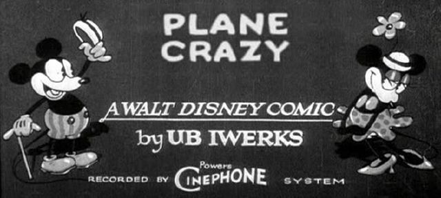 May The 15th 1928 Be The 1st Appearance Of Future Superstar And Corporate Figurehead Mickey Mouse In The Silent Cartoon "Plane Crazy" Later Rereleased With Sound Added On March 17th 1929