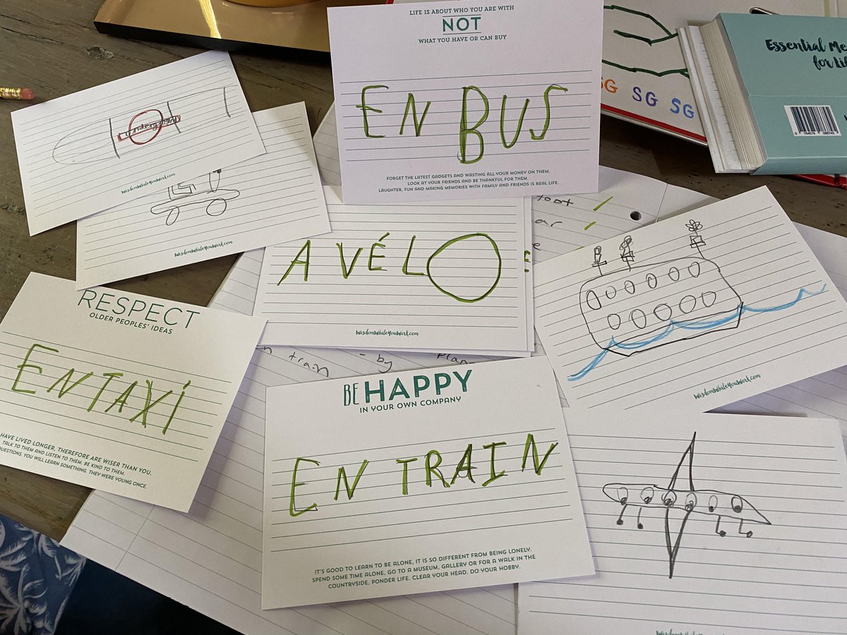 DunhurstMFL's tweet photo. Group 1 have been making their own 'Jeux de mémoire' to help them learn their transport vocabulary. Très bien fait Ottilie, Fred, Sonny et Maya! @DunhurstSchool @DunhurstGroups #DunhurstMFL #lovelanguages 🇫🇷 https://t.co/5Sw6OqfsKy