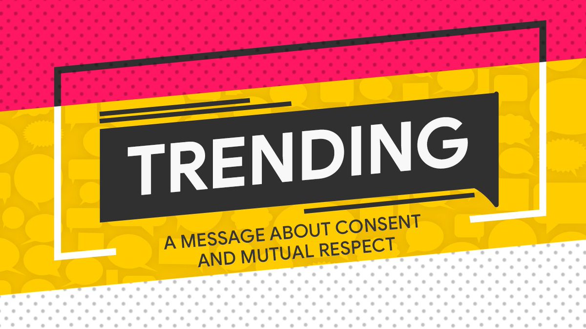 PearlandStuMin's tweet photo. This Week our Jr High Group are doing a stand alone lesson on consent.  Join us this Sunday on Zoom at 10 am https://t.co/WV2G7PEAsf
