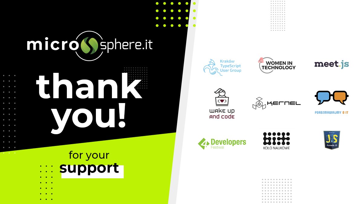 sphere_it_'s tweet photo. Big shout-out to our community partners π
We feel privileged to be supported by so many great initiatives and engaged communities sharing our mission - to look beyond the horizon to inspire IT-people π
#sphereIT #sphereIT2020 #microsphere https://t.co/4bockX1Jec https://t.co/0RKoE5julA