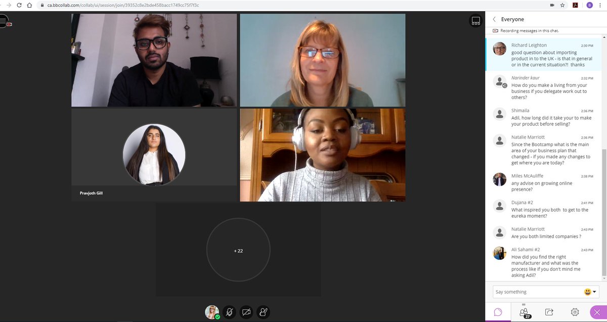 b_seen's tweet image. And that&apos;s a wrap on Week 1 of our first online bootcamp!

Huge thanks to all of our trainers/speakers &amp;amp; of course the brilliant businesses who are taking part.

@enablingsuccess @palmlifeltd @TalkAboutUK @BehaviourHacker &amp;amp; Burning Need

Bring on Week 2...
#bseenbootcamp