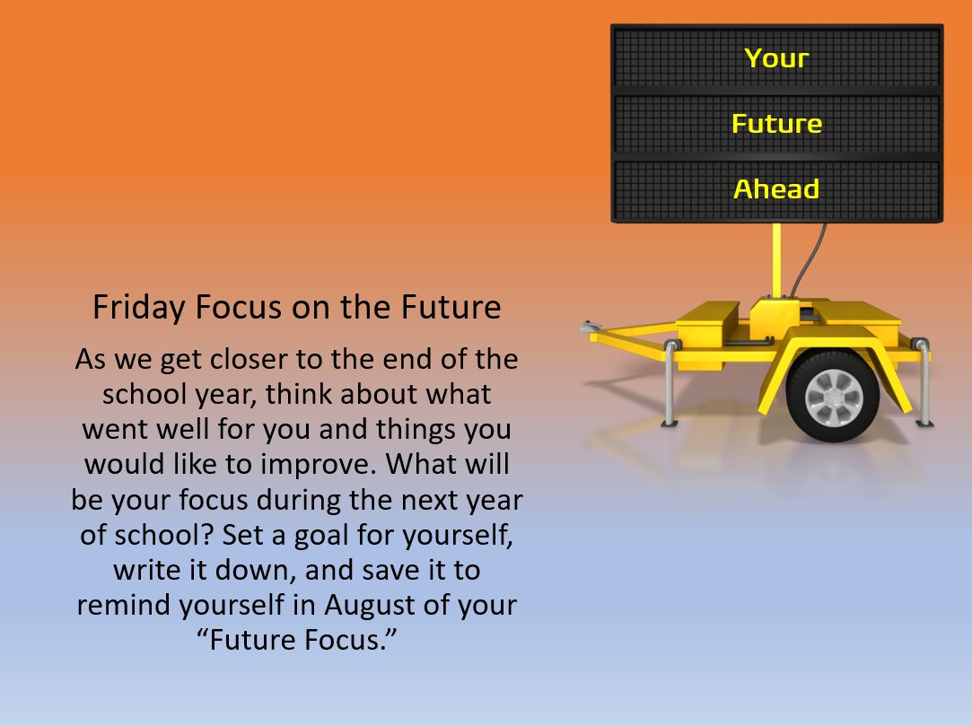 MySDIRC_SUP's tweet photo. Daily Dose of Enrichment #43: Your future is right around the corner. For #SDIRCGradWeek, our seniors will be sharing their future plans. Take some time today to think about your future & set a goal! @SRHS_SHARKS @VBHSNation @GiffordProud @OMS_Connected @SRMSCowboys https://t.co/DrsvkcXQsv
