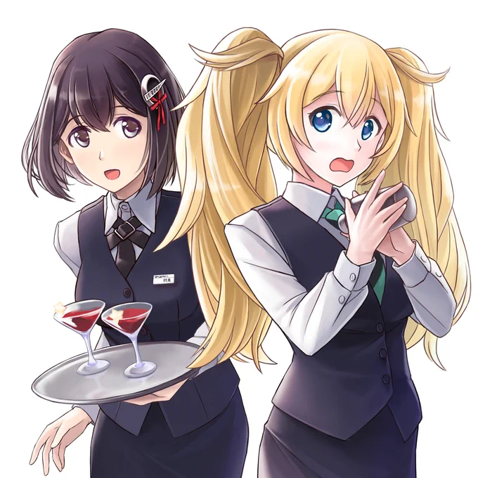 がんばれガンビー!がんばれ羽黒!
勝手にバーテンmodeで一緒にサルーテ🥂
もりなが先生の描くかわいいガンビーと改二な羽黒さんの微笑ましいやり取りが見られるのは『今宵もサルーテ!』だけ!みんな、読もう(直球) 