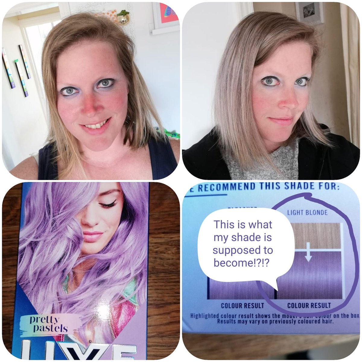 What a waste of time &amp; money. I basically spent an hour washing my hair! Very disappointed! #F'itFriday <a href="/schwarzkopf/">Maxim Schwarzkopf</a> <a href="/LIVEColourUK/">LIVE Colour</a>