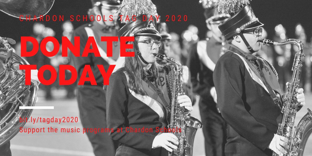 Crescendo_Club's tweet photo. Today is the last day to donate for the Crescendo Club #tagday2020. We greatly appreciate the generositry of those who have donated and are within $800 of our $10,000 goal. There is still time to make a difference at @ChardonSchools. https://t.co/bHhyk0VgBs https://t.co/QgKrk7QTHn