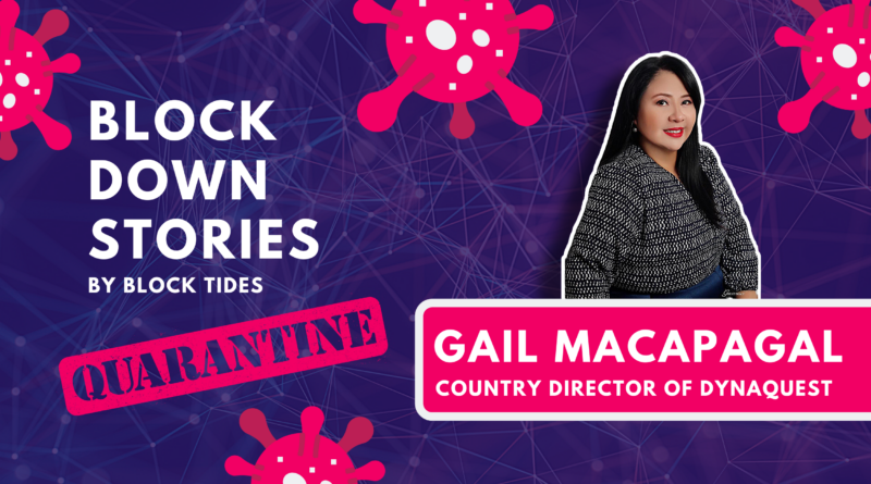DynaquestPH's tweet image. rom Block Tides #BLOCKDOWN Stories features DynaQuest Country Director Gail Macapagal. Ms Gail talks about the pandemic, the health outlook and life during quarantine.

Click to Read: bit.ly/3dOhHNe

#BlockTides #WomenInTech #BlockchainPH #WomenOfBlockchain