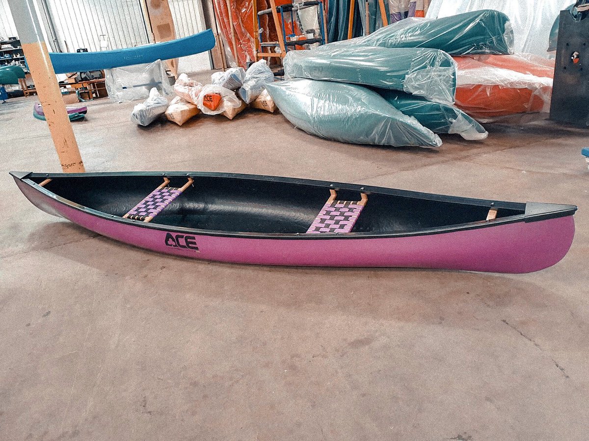 AceCanoes's tweet photo. Would you believe the Ace Minuet was fitted with a plastic interior that was made from recovered and recycled plastic found on the beach! 

Be part of the solution, not part of the pollution ♻️
 
Get in touch at sales@acecanoes.com #canoe #sustainablemanufacturing https://t.co/HM4jK7nhey
