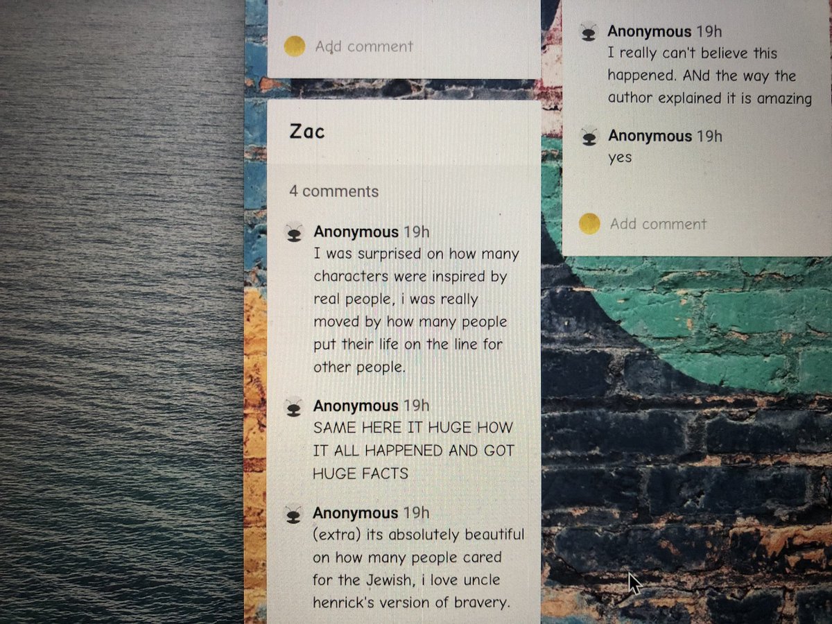 sierotowiczBC's tweet photo. My class begged me to have one whole class reading group instead of our smaller groups since we were finishing our novel, Number The Stars! We had wonderful discussion and meaningful reflections! @sherrysassine @jaime_maccarone @LRogolAP @padlet https://t.co/M8tv6N3wc7