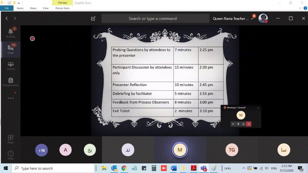 HalaMTaher's tweet photo. @QRTAJO #School_Neteorks professional learning communities #PLCs are critical tools to support teachers as they lead effective #distancelearning for their students https://t.co/NA6WQNDTXk