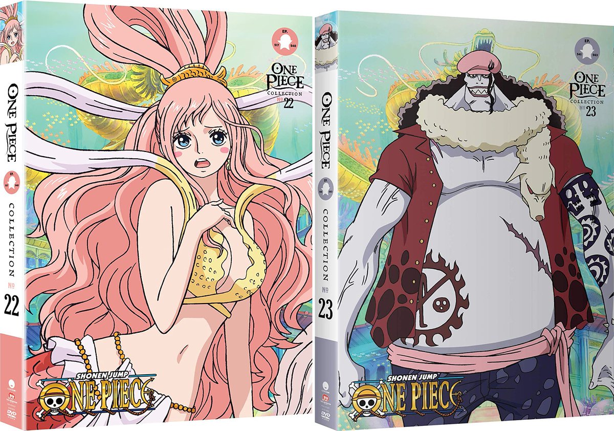 The One Piece Podcast Blm Manga Entertainment Will Release One Piece Collections 22 517 540 And 23 541 563 On July 6th And September 7th Respectively With These Two Releases Available