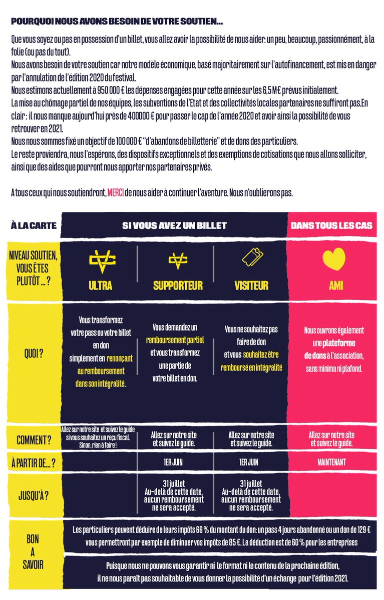 CabaretVert's tweet image. Depuis quelques jours, vos messages de soutien ne cessent de nous parvenir. MERCI ❤
Les « comment vous aider » ont de loin surpassé les « comment se faire rembourser ».

Nous avons dès lors réfléchi à toutes les possibilités ainsi qu’à leurs modalités.
➡cabaretvert.com/remboursement-…