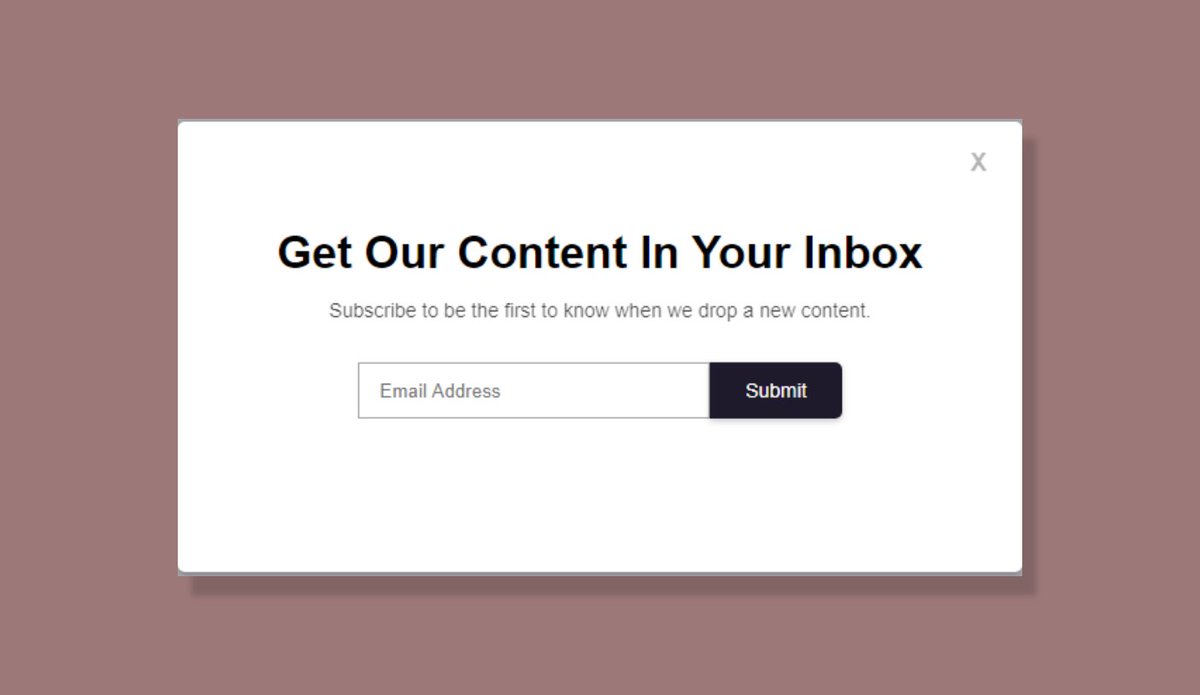 DailySourceCod3's tweet image. Modal Popup with Html, Css &amp;amp; Js

Full Video and Source Code :youtu.be/tpXQoNusWn4

 #HTML #CSS #js  #100DaysOfCode