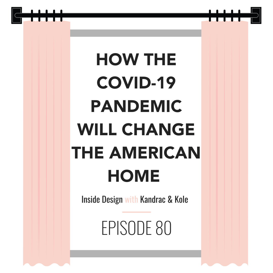 produceyourpod's tweet image. Client Spotlight with @KandracKole 

Their podcast, Inside Design, released a new episode, How The COVID-19 Pandemic Will Change The American Home With Veronika Miller-Eagleson - Founder and CEO of @Modenus 

bit.ly/3fPq8d6

#followthefun #thepodcastexperts #podcast