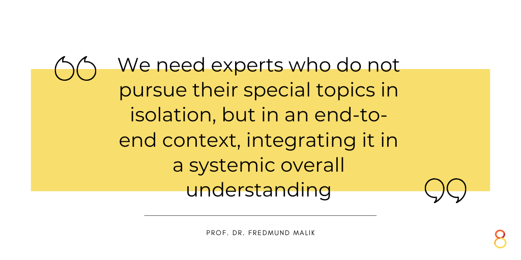 SuniumBV's tweet photo. #SystemsThinking should be taught to everyone &amp; from an early age, believes management expert Prof. Dr. Fredmund Malik https://t.co/FOERdYDpgY