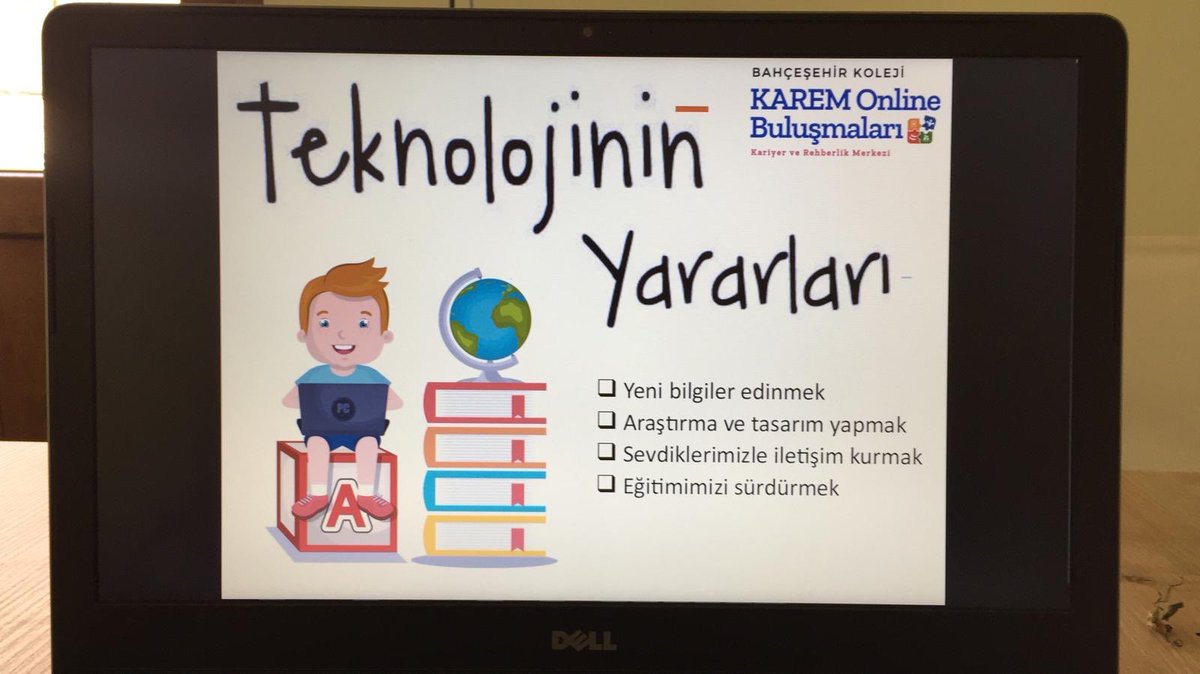 “Teknoloji her zaman bizimle, GÜVENLİ kullanmak bizim elimizde” sloganımızla #KAREM online buluşmamızda bu hafta güvenli teknoloji kullanımını konuştuk #bahcesehirPDR @BurcuOzpirincci  <a href="/YazganOzen/">Özen Yazgan</a> <a href="/sedayarimbas/">Seda Yarımbaş</a> <a href="/sibeldurak18/">Sibel Durak</a> <a href="/Ayhanilikk/">Ayhan İLİK</a> <a href="/FDilaceliker/">Dila ÇELİKER</a> <a href="/gulcin_yalcin/">Gülçin Yalçın</a> <a href="/BYunusogullar/">Beyza Yunusoğulları</a>