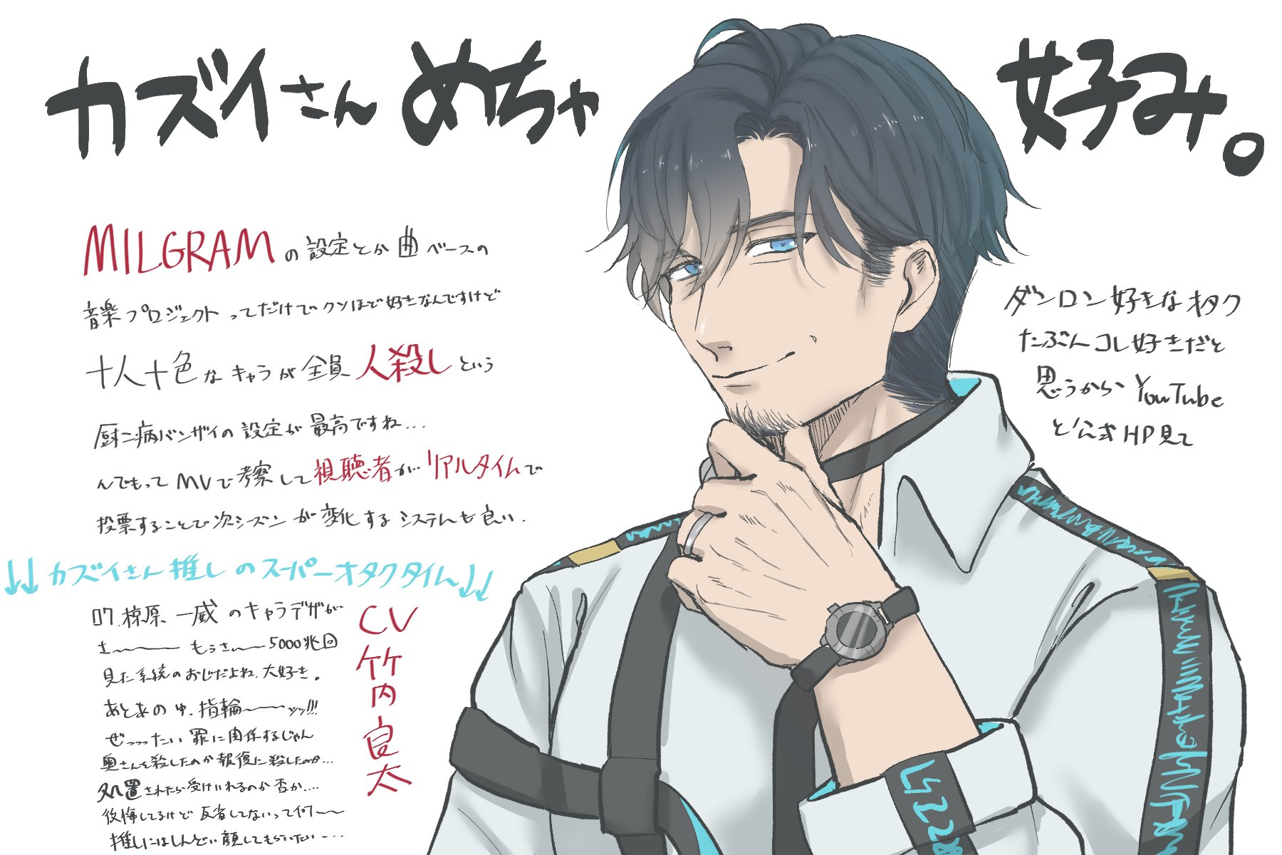 ミルグラム MILGRAM 椋原一威 カズイ セット MILGRAM - Character-Kazui