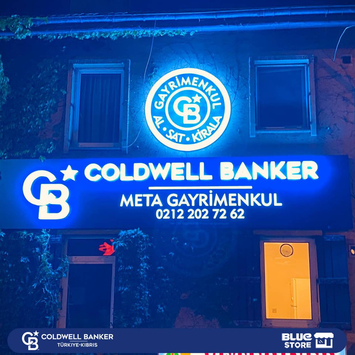 Coldwell Banker ailesinin yeni üyelerinden,
Coldwell Banker Meta Gayrimenkul'un kurumsal tabela ürün tercihi Bluestore'dan oldu !

Kendilerine çıktıkları bu MAVİ serüveninde başarılar diliyoruz.😊
.
.
#coldwellbanker #cbturkiye #tabela #ışıklıtabela #mavi #coldwellbankerblue