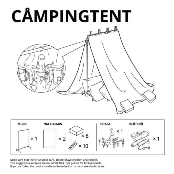 GirlguidingCF's tweet photo. We came across these fabulous @IKEAUK style drawings of making tents and dens in the house and we thought it was a great idea! We think girls of all ages would love having a go (and we suspect some adults too!!). We’d love to see photos if anyone tries to recreate one! ⛺️ https://t.co/xO2Z5LSPSm