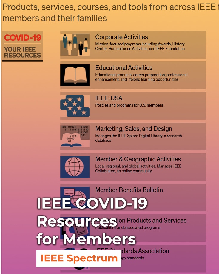 ieeetrsection's tweet photo. You can find products, services, courses, and tools from across IEEE to help members and their families from the IEEE Spectrum link in the bio. https://t.co/A1Sa20gavJ