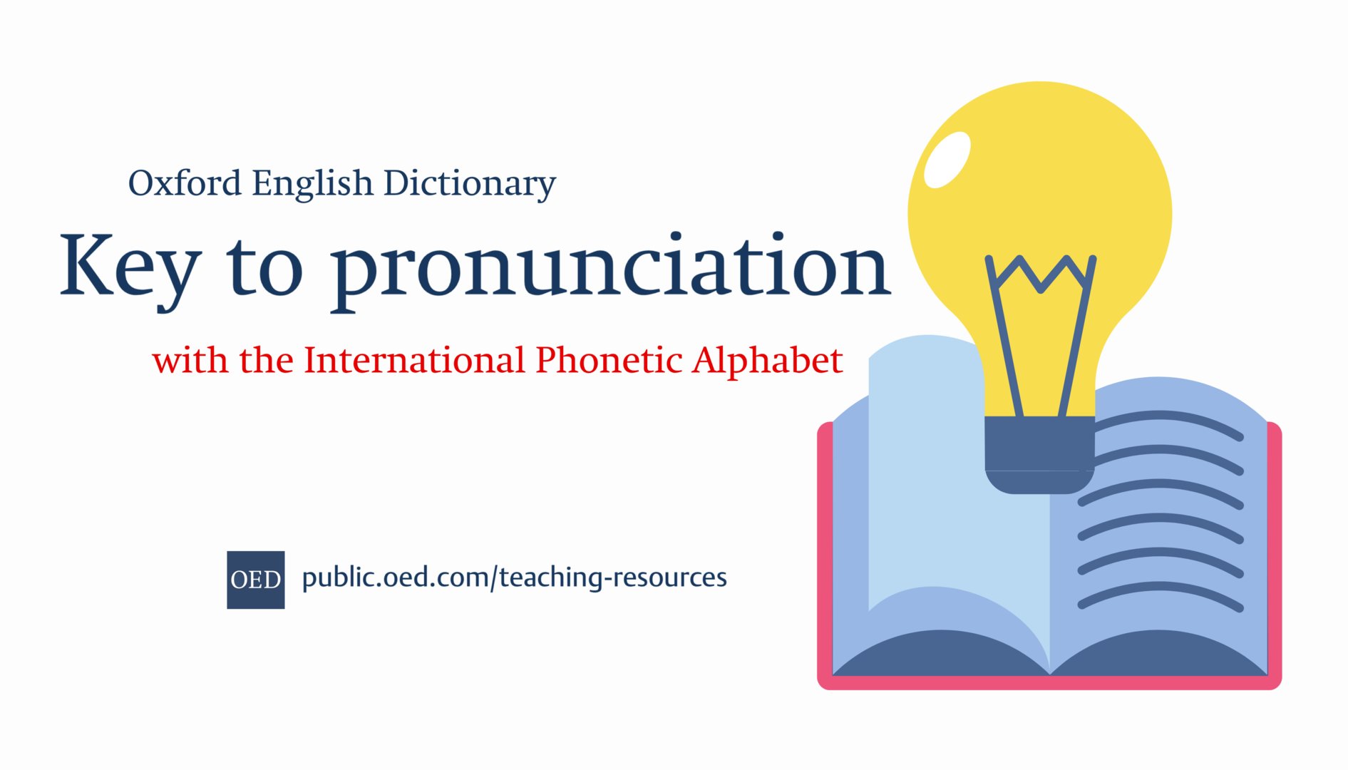 The OED on Twitter: "Hands up, who knows how to use the International  Phonetic Alphabet? Learn more about the IPA that we use in our pronunciation  transcriptions, and maybe try spelling out